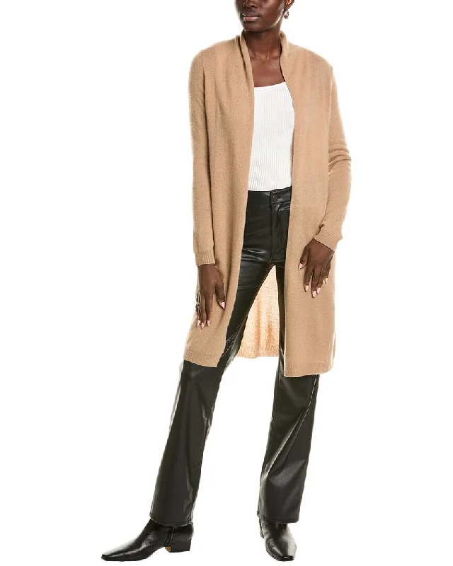 Women's Off - Shoulder Chunky Knit Sweater Dresses in Earth Tonessofiacashmere Modern Cashmere Duster Women's Off - Shoulder Chunky Knit Sweater Dresses in Earth Tonessofiacashmere Modern Cashmere Duster