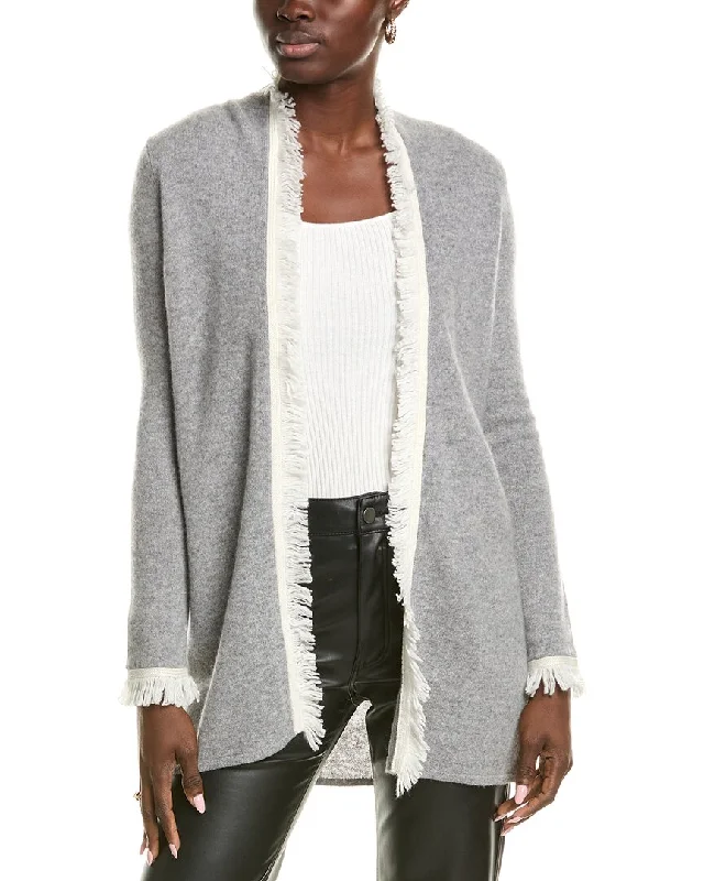 Belted Women's Cotton Blend Sweater Dresses for a Casual Looksofiacashmere Open Tonal Fringe Cashmere Cardigan Belted Women's Cotton Blend Sweater Dresses for a Casual Looksofiacashmere Open Tonal Fringe Cashmere Cardigan