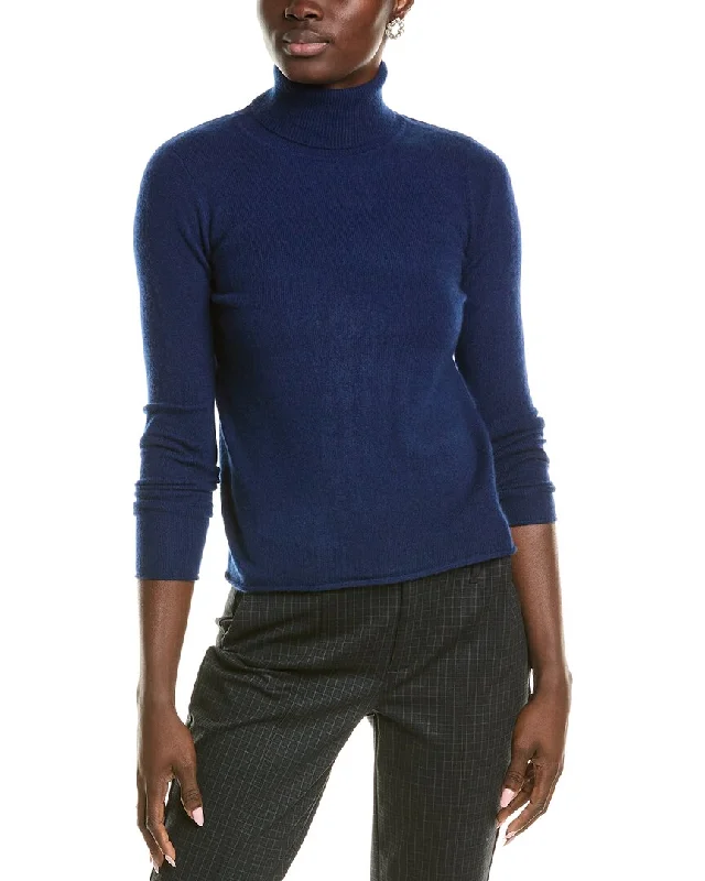 Cowl Neck Women's Cashmere Blend Sweater Dresses for Wintersofiacashmere Roll Cuff & Hem Turtleneck Sweater Cowl Neck Women's Cashmere Blend Sweater Dresses for Wintersofiacashmere Roll Cuff & Hem Turtleneck Sweater