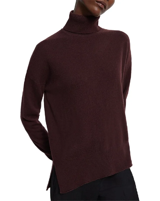 Midi - Length Women's Shetland Wool Sweater Dresses in Traditional PatternsTheory Cashmere & Wool-Blend Karenia Turtleneck Sweater Midi - Length Women's Shetland Wool Sweater Dresses in Traditional PatternsTheory Cashmere & Wool-Blend Karenia Turtleneck Sweater