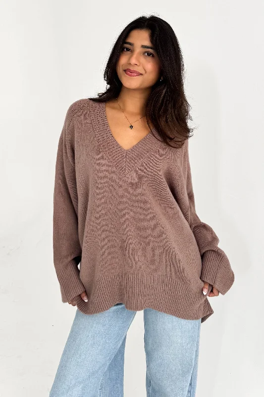 Cropped Women's Angora Blend Sweaters for a Trendy LookThoughts Of You Sweater in Dark Taupe Cropped Women's Angora Blend Sweaters for a Trendy LookThoughts Of You Sweater in Dark Taupe