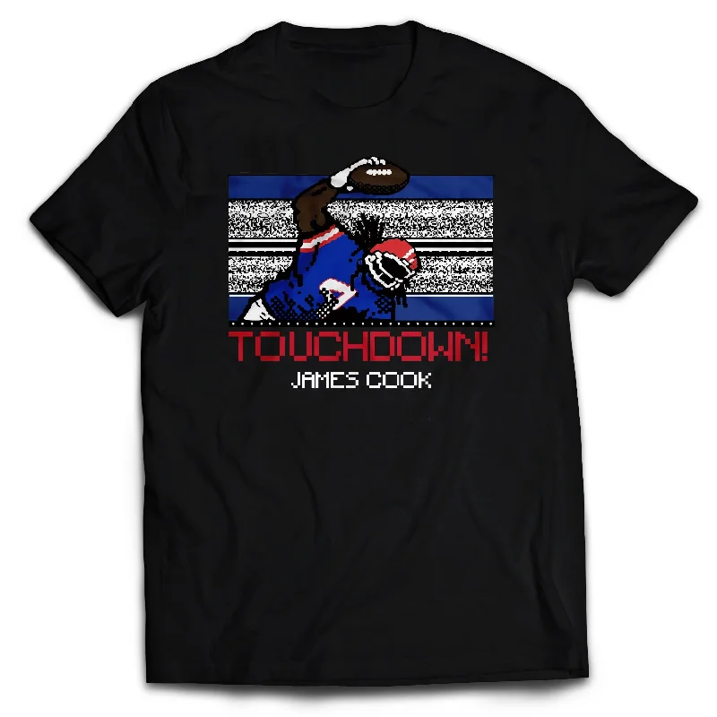 Sequined Women T Shirt for a Sparkly Night OutTouchdown Cook - Adult T-shirt