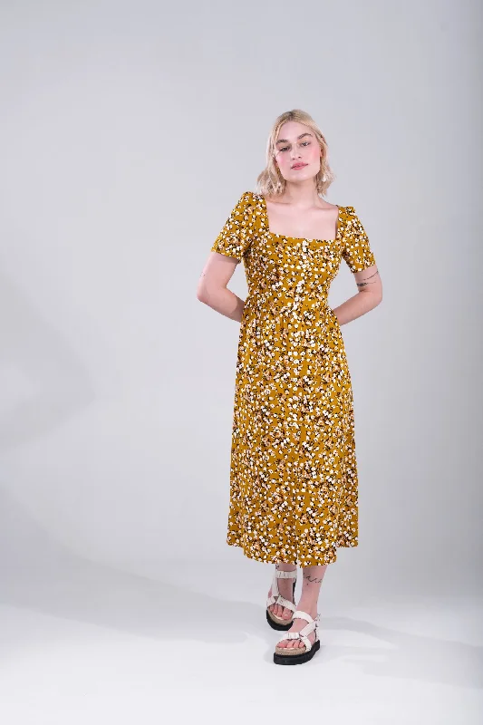 Belted Women's Cotton Blend Sweater Dresses for a Casual LookVikisews Esther Dress