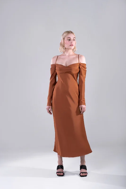Mini - Length Women's Chunky Knit Sweater Dresses in Bold HuesVikisews Leoncia Dress