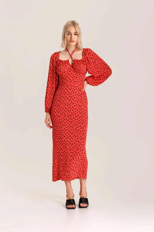 Cowl Neck Women's Cashmere Blend Sweater Dresses for WinterVikisews Rosalyn Dress PDF