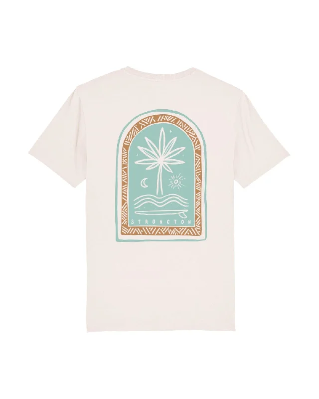 Moisture - Wicking Women T Shirt for Active LifestylesWave Organic T-Shirt - Vintage White Moisture - Wicking Women T Shirt for Active LifestylesWave Organic T-Shirt - Vintage White