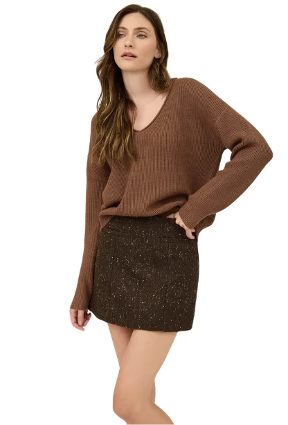 Tie - Front Women's Lambswool Sweaters in Pastel HuesWide Open Spaces Sweater