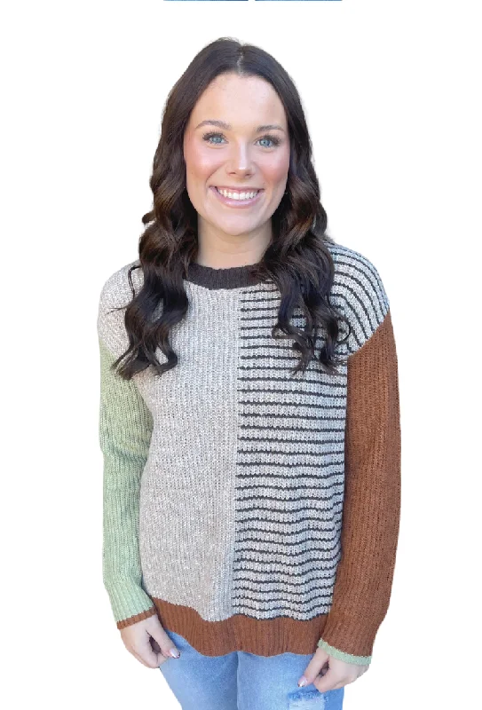 Mock Neck Women's Alpaca Wool Sweaters in Earth TonesYou're The Reason Sweater