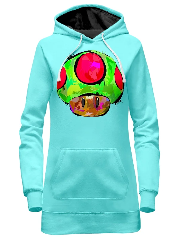 Women's graphic - printed sweatshirt featuring floral patterns for a feminine touch1 Up Hoodie Dress Women's graphic - printed sweatshirt featuring floral patterns for a feminine touch1 Up Hoodie Dress