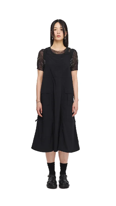 Plus Size Women Dress with a Flattering A - Line Cut for Comfort and StyleCargo Dress Plus Size Women Dress with a Flattering A - Line Cut for Comfort and StyleCargo Dress
