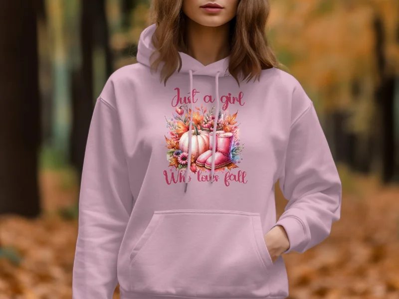 Women's sweatshirt with a mesh panel insert for breathability during workoutsJust a girl Who Loves Fall UGG Organic Cotton Hoodie Women's sweatshirt with a mesh panel insert for breathability during workoutsJust a girl Who Loves Fall UGG Organic Cotton Hoodie
