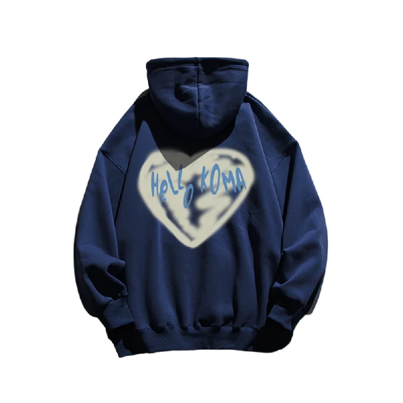 Women's sherpa - lined hoodie for extreme cold weather outdoor activitiesAmerican Urban Love Graffiti Cotton Hoodie Women's sherpa - lined hoodie for extreme cold weather outdoor activitiesAmerican Urban Love Graffiti Cotton Hoodie