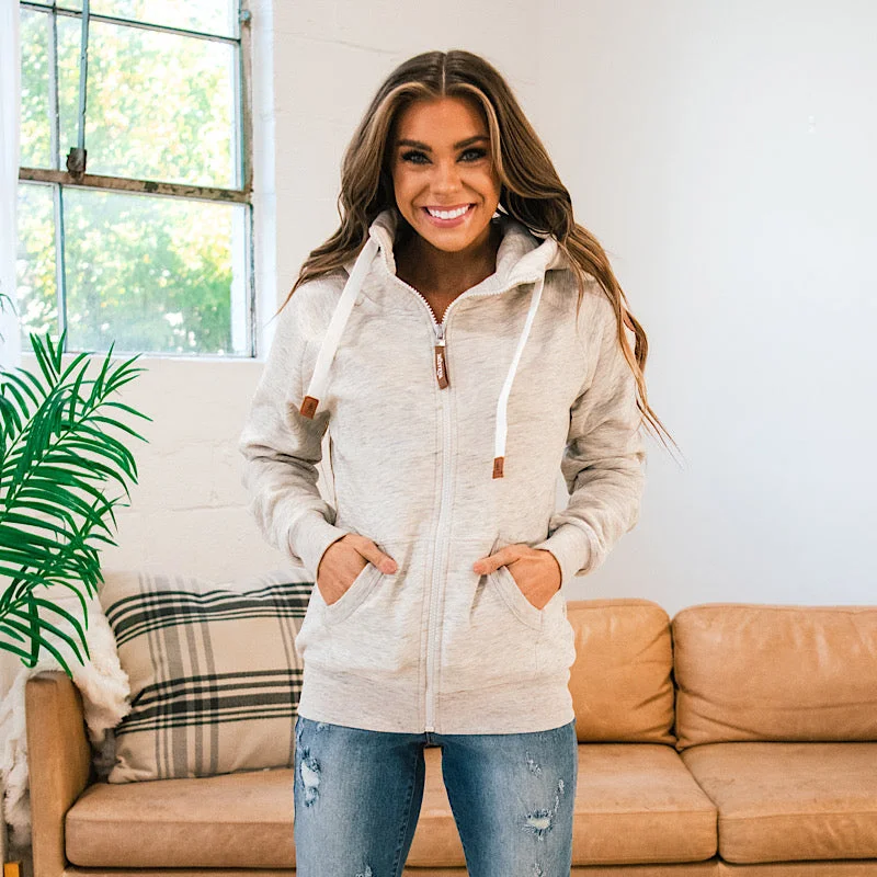 Women's tie - dye hoodie in bright colors for a retro and eye - catching styleWanakome Kyla Full Zip Hoodie - Oatmeal Rainbow Women's tie - dye hoodie in bright colors for a retro and eye - catching styleWanakome Kyla Full Zip Hoodie - Oatmeal Rainbow