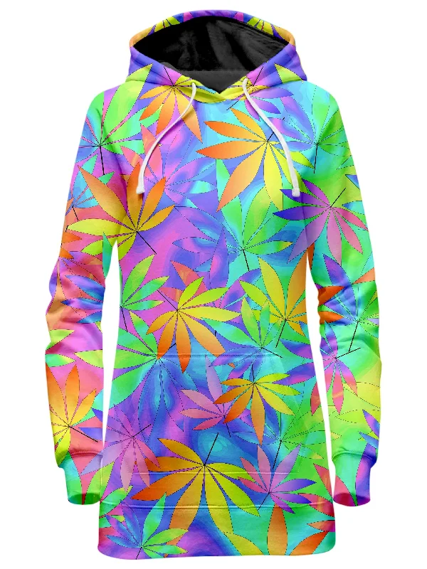 Women's sweatshirt with a mesh panel insert for breathability during workoutsTake a Little Trip with Weed Hoodie Dress Women's sweatshirt with a mesh panel insert for breathability during workoutsTake a Little Trip with Weed Hoodie Dress