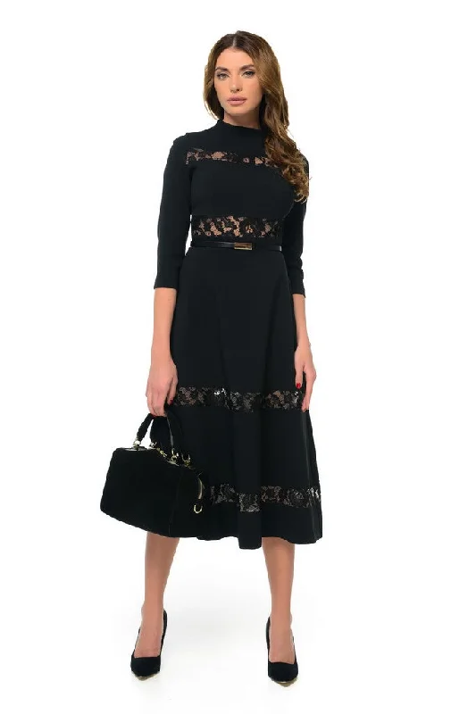 Mermaid - Style Women Dress with a Fitted Silhouette for Special Occasions Mermaid - Style Women Dress with a Fitted Silhouette for Special Occasions Arefeva Black Dress Mermaid - Style Women Dress with a Fitted Silhouette for Special Occasions Mermaid - Style Women Dress with a Fitted Silhouette for Special Occasions Arefeva Black Dress