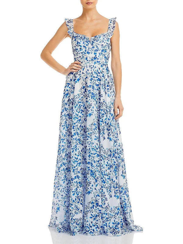 Mermaid - Style Women Dress with a Fitted Silhouette for Special Occasions Mermaid - Style Women Dress with a Fitted Silhouette for Special Occasions Evangeline Womens Chiffon Printed Evening Dress Mermaid - Style Women Dress with a Fitted Silhouette for Special Occasions Mermaid - Style Women Dress with a Fitted Silhouette for Special Occasions Evangeline Womens Chiffon Printed Evening Dress