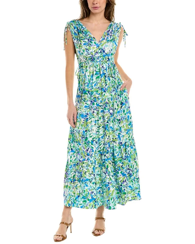 Wrap - Style Women Dress with Adjustable Fit for All Body Types Wrap - Style Women Dress with Adjustable Fit for All Body Types Maggy London Tiered Midi Dress Wrap - Style Women Dress with Adjustable Fit for All Body Types Wrap - Style Women Dress with Adjustable Fit for All Body Types Maggy London Tiered Midi Dress