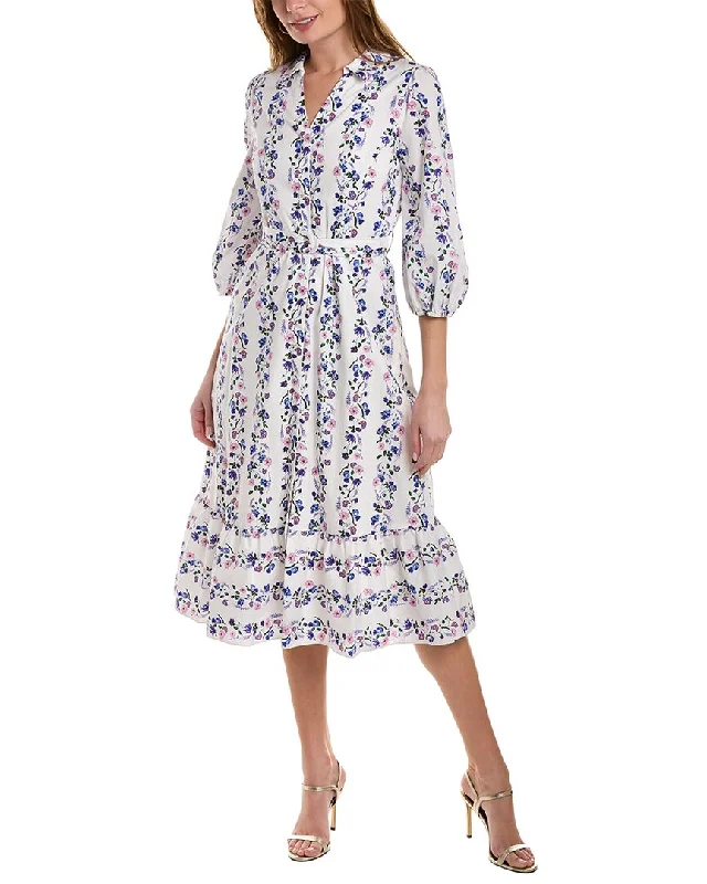 Lace - Embellished Women Dress for an Elegant and Sophisticated Appearance Lace - Embellished Women Dress for an Elegant and Sophisticated Appearance Marchesa Notte Floral Shirtdress