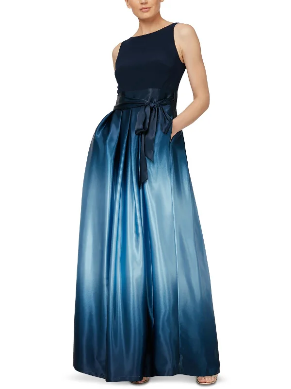 Halter Neck Women Dress to Show Off the Shoulders and Neckline Halter Neck Women Dress to Show Off the Shoulders and Neckline Petites Womens Ombre Satin Evening Dress Halter Neck Women Dress to Show Off the Shoulders and Neckline Halter Neck Women Dress to Show Off the Shoulders and Neckline Petites Womens Ombre Satin Evening Dress