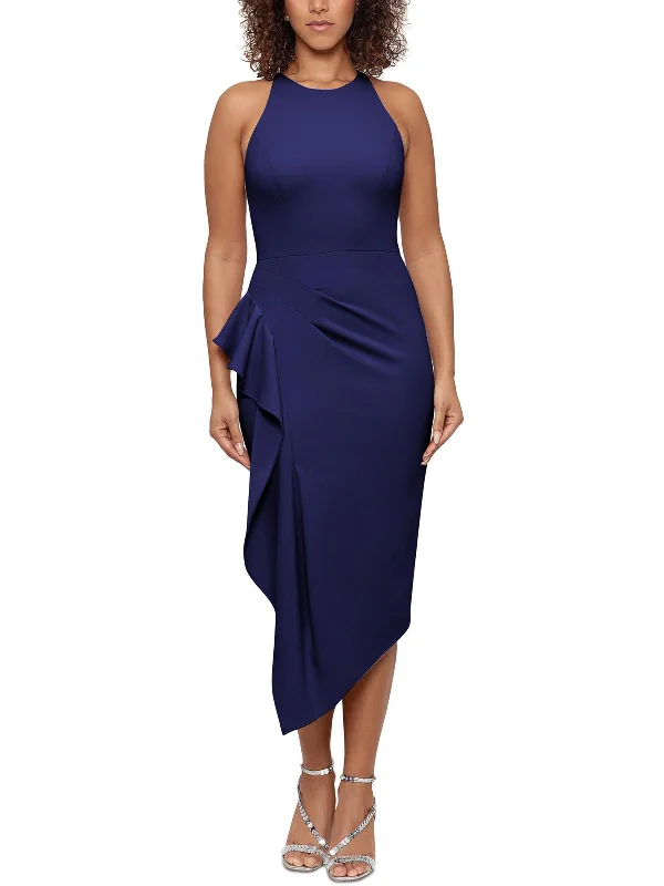Halter Neck Women Dress to Show Off the Shoulders and Neckline Halter Neck Women Dress to Show Off the Shoulders and Neckline Petites Womens Ruffled Midi Sheath Dress Halter Neck Women Dress to Show Off the Shoulders and Neckline Halter Neck Women Dress to Show Off the Shoulders and Neckline Petites Womens Ruffled Midi Sheath Dress