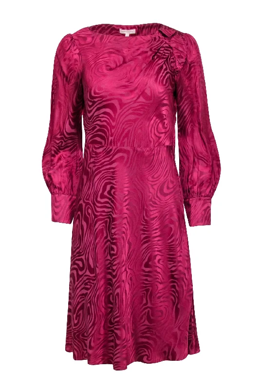 Sleeveless Women Dress in Bright Colors for Summer Parties Sleeveless Women Dress in Bright Colors for Summer Parties Rebecca Taylor - Pink Swirl Print Silk Blend A-Line Dress Sz 4 Sleeveless Women Dress in Bright Colors for Summer Parties Sleeveless Women Dress in Bright Colors for Summer Parties Rebecca Taylor - Pink Swirl Print Silk Blend A-Line Dress Sz 4