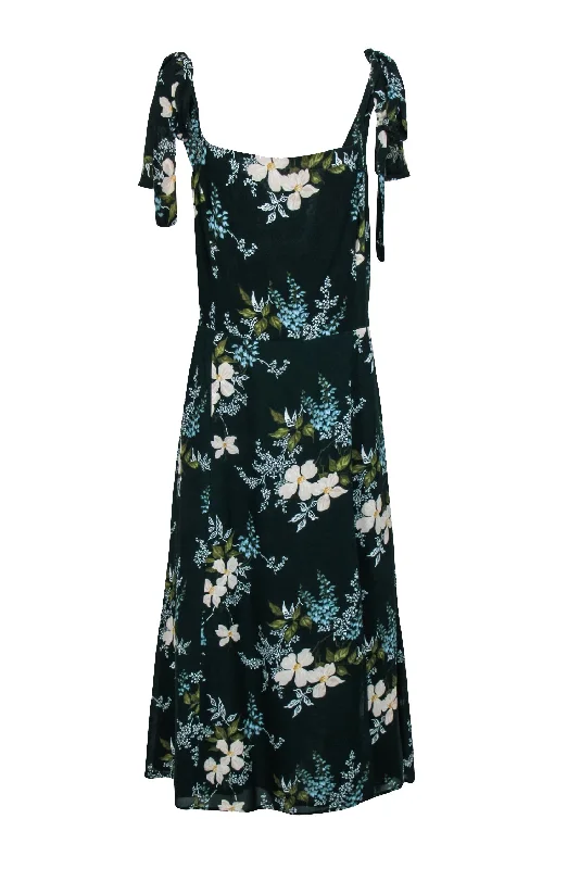 Mermaid - Style Women Dress with a Fitted Silhouette for Special Occasions Mermaid - Style Women Dress with a Fitted Silhouette for Special Occasions Reformation - Green Floral Print Tie Strap Midi Dress Sz 14 Mermaid - Style Women Dress with a Fitted Silhouette for Special Occasions Mermaid - Style Women Dress with a Fitted Silhouette for Special Occasions Reformation - Green Floral Print Tie Strap Midi Dress Sz 14