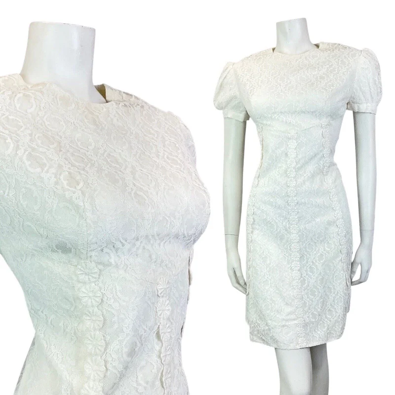 Off - the - Shoulder Women Dress for a Romantic and Feminine Look Off - the - Shoulder Women Dress for a Romantic and Feminine Look VINTAGE 60s 70s WHITE FLORAL ROSE LACE MOD PUFF SLEEVE SHORT DRESS 8 10 Off - the - Shoulder Women Dress for a Romantic and Feminine Look Off - the - Shoulder Women Dress for a Romantic and Feminine Look VINTAGE 60s 70s WHITE FLORAL ROSE LACE MOD PUFF SLEEVE SHORT DRESS 8 10