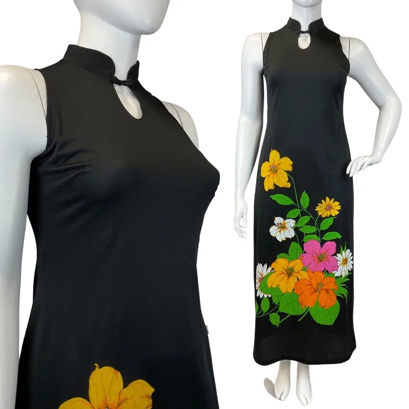 Plus Size Women Dress with a Flattering A - Line Cut for Comfort and Style Plus Size Women Dress with a Flattering A - Line Cut for Comfort and Style VTG 60s 70s BLACK GREEN YELLOW FLORAL MANDARIN COLLAR SLEEVELESS MAXI DRESS 16 Plus Size Women Dress with a Flattering A - Line Cut for Comfort and Style Plus Size Women Dress with a Flattering A - Line Cut for Comfort and Style VTG 60s 70s BLACK GREEN YELLOW FLORAL MANDARIN COLLAR SLEEVELESS MAXI DRESS 16