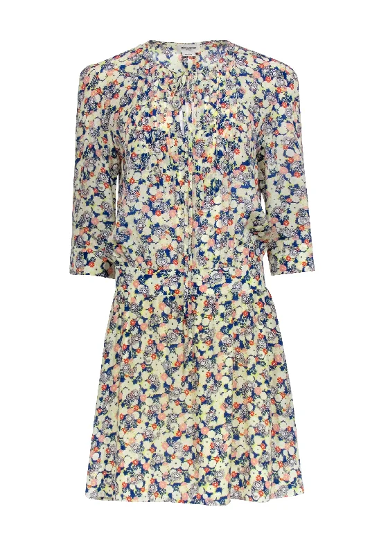 Wrap - Style Women Dress with Adjustable Fit for All Body Types Wrap - Style Women Dress with Adjustable Fit for All Body Types Zadig & Voltaire - Pale Yellow & Blue Floral Skull Print Silk Dress Sz M Wrap - Style Women Dress with Adjustable Fit for All Body Types Wrap - Style Women Dress with Adjustable Fit for All Body Types Zadig & Voltaire - Pale Yellow & Blue Floral Skull Print Silk Dress Sz M