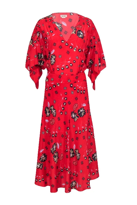 Maxi Women Dress with Floral Print for a Bohemian Vibe Maxi Women Dress with Floral Print for a Bohemian Vibe Zadig & Voltaire - Red w/ Navy & Pale Yellow Mixed Print Maxi Dress Sz L Maxi Women Dress with Floral Print for a Bohemian Vibe Maxi Women Dress with Floral Print for a Bohemian Vibe Zadig & Voltaire - Red w/ Navy & Pale Yellow Mixed Print Maxi Dress Sz L