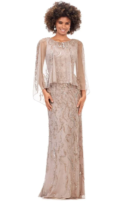 Wedding guest dresses with fringe accents for a bohemian - inspired weddingAshley Lauren 11214 - Sleeveless with Overlay Evening Dress Wedding guest dresses with fringe accents for a bohemian - inspired weddingAshley Lauren 11214 - Sleeveless with Overlay Evening Dress