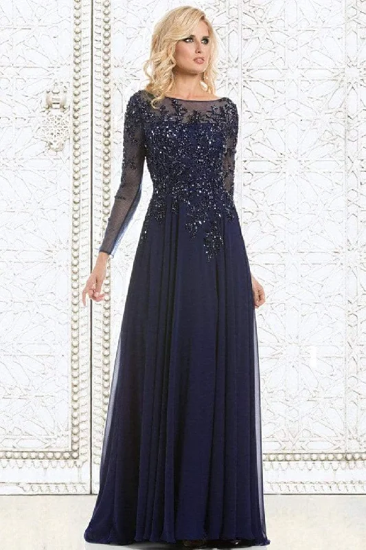 A - line cocktail wedding guest dresses in pastel colorsFeriani Couture - 26145 Dazzling Long Sleeve Evening Gown A - line cocktail wedding guest dresses in pastel colorsFeriani Couture - 26145 Dazzling Long Sleeve Evening Gown