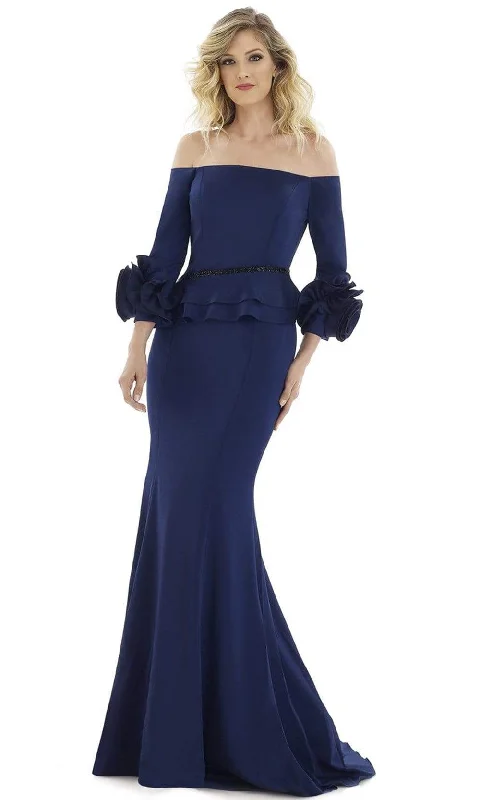 Lace - and - tulle wedding guest dresses with sweetheart necklinesGia Franco - 12983 Ruffled Off Shoulder Trumpet Gown Lace - and - tulle wedding guest dresses with sweetheart necklinesGia Franco - 12983 Ruffled Off Shoulder Trumpet Gown