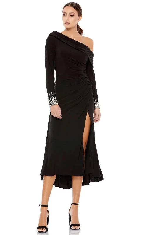 Sequined cocktail dresses with a mermaid silhouetteIeena Duggal 264851 - One Shoulder Cocktail Dress Sequined cocktail dresses with a mermaid silhouetteIeena Duggal 264851 - One Shoulder Cocktail Dress
