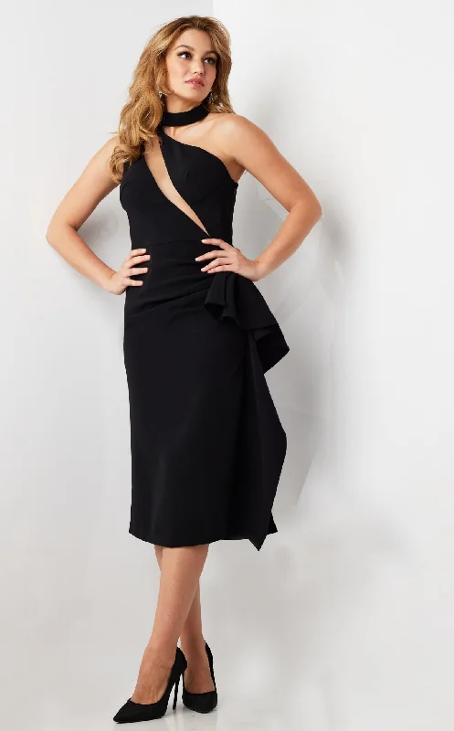 Strapless cocktail dresses with a sweetheart neckline and a full skirtJovani 23807 Dress