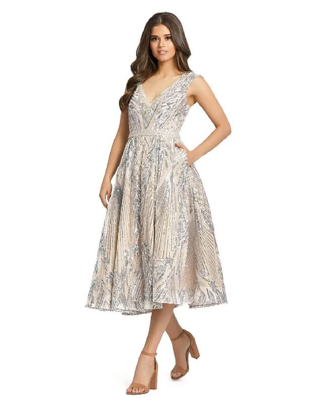 Asymmetric - hem wedding guest dresses in metallic huesMac Duggal 67533 Short Sleeveless Dress Asymmetric - hem wedding guest dresses in metallic huesMac Duggal 67533 Short Sleeveless Dress