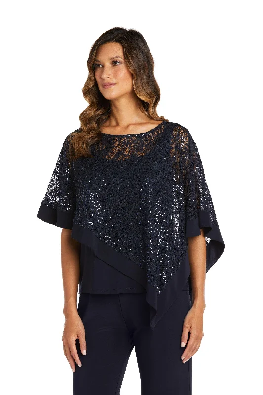 Bodycon dress made of cotton for a breathable optionR&M Richards 2117 Formal Lace Poncho Top Bodycon dress made of cotton for a breathable optionR&M Richards 2117 Formal Lace Poncho Top