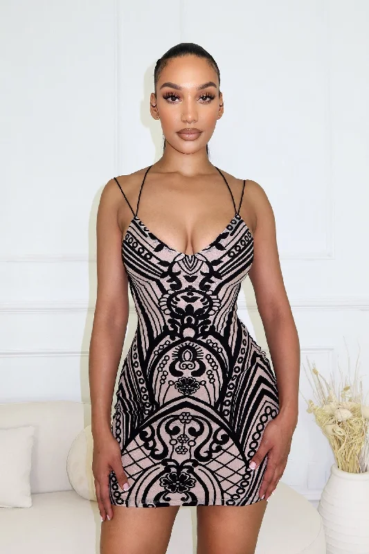 Satin cocktail dresses with a high - low hem for a modern touchSherry Mesh Velvet Burnout Mini Dress Satin cocktail dresses with a high - low hem for a modern touchSherry Mesh Velvet Burnout Mini Dress