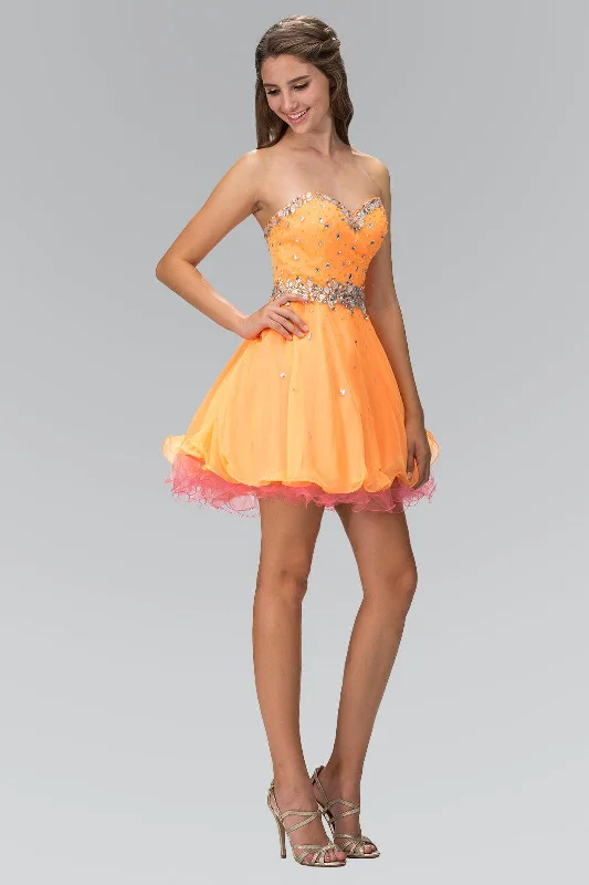 Maternity bodycon dress for expecting mothers​Short Strapless Homecoming Prom Dress