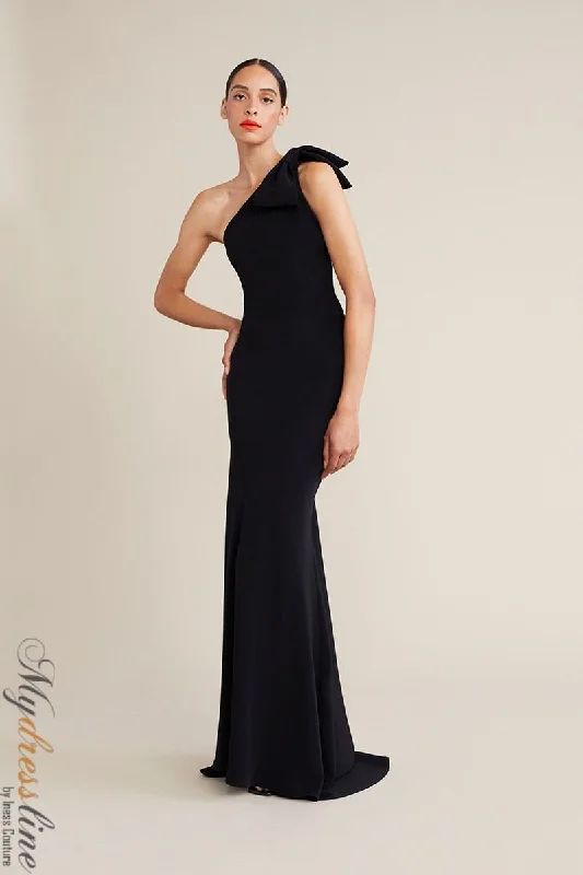 Formal dresses with gathered bodices and wide - leg skirts for a comfortable and stylish silhouetteAudrey+Brooks 6200
