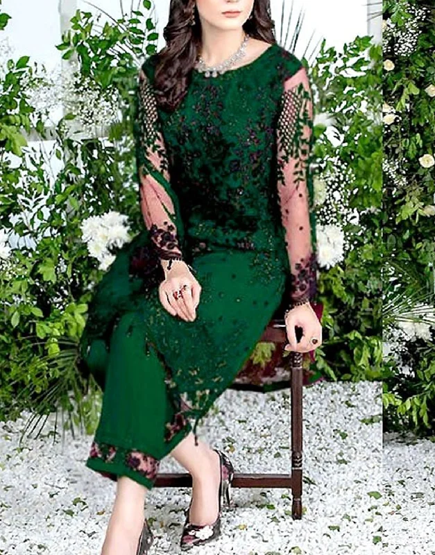 Party dresses with a peplum waist for a feminine and flattering silhouette2-Piece Embroidered Fancy Net Party Wear Dress 2024 (DZ15263) Party dresses with a peplum waist for a feminine and flattering silhouette2-Piece Embroidered Fancy Net Party Wear Dress 2024 (DZ15263)