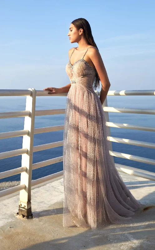Prom dresses with gathered skirts and crystal - encrusted belts for a luxurious promModessa Couture M20323 Dress Prom dresses with gathered skirts and crystal - encrusted belts for a luxurious promModessa Couture M20323 Dress