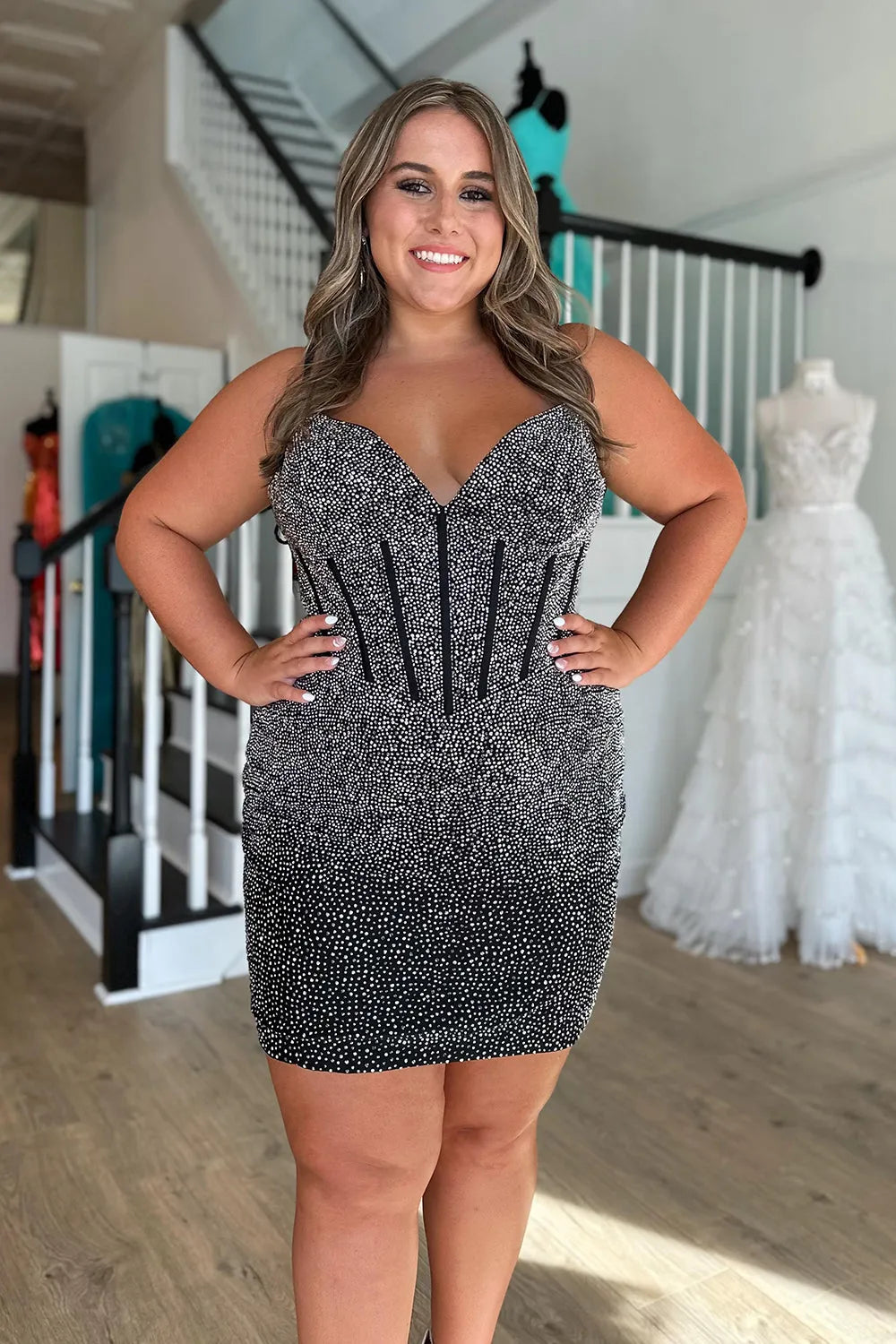 Party dresses with a denim material for a casual yet stylish lookSparkly Black Beaded Corset Bodycon Short Party Dress Party dresses with a denim material for a casual yet stylish lookSparkly Black Beaded Corset Bodycon Short Party Dress