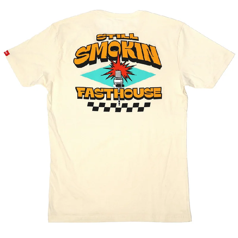 Pocketed Women T Shirt for Added FunctionalityStill Smokin' 24 Tee - Natural