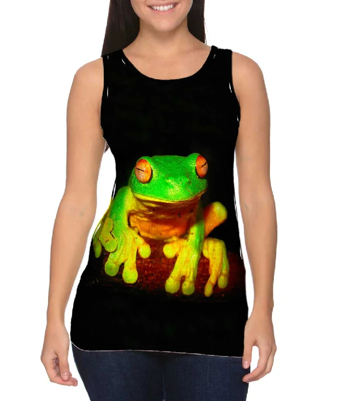 Women's Sleeveless Ribbed Tank Tops for a Trendy LookFade Butterfly
