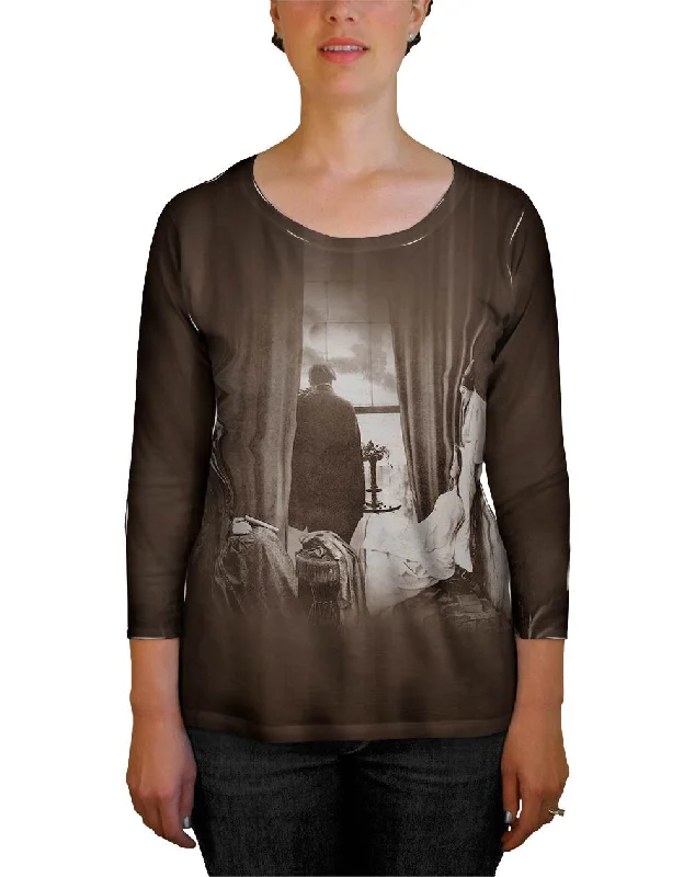 Square Neck Women's Organic Cotton Tank Tops in Earth TonesFading Away