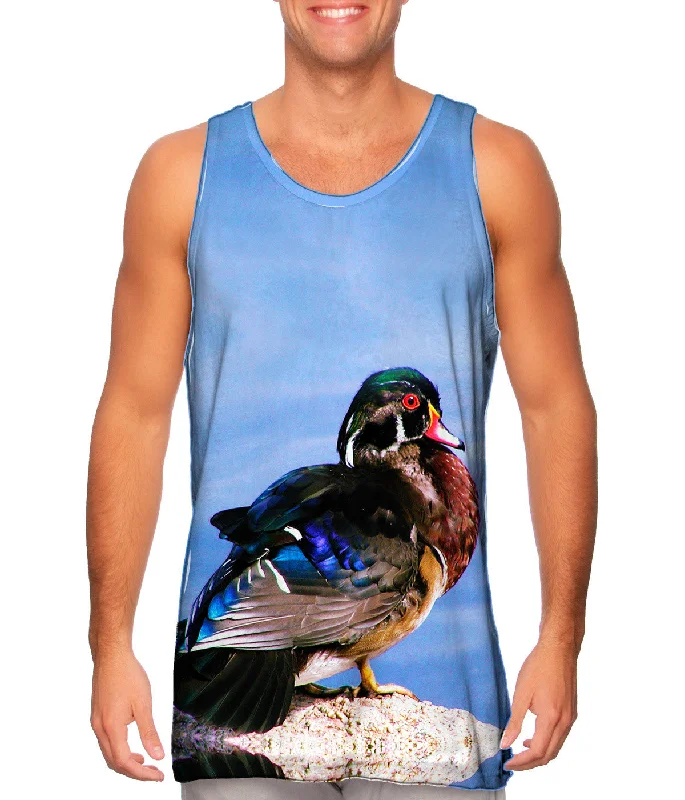One - Shoulder Women's Rayon Blend Tank Tops for a Flowy LookFeisty Duck