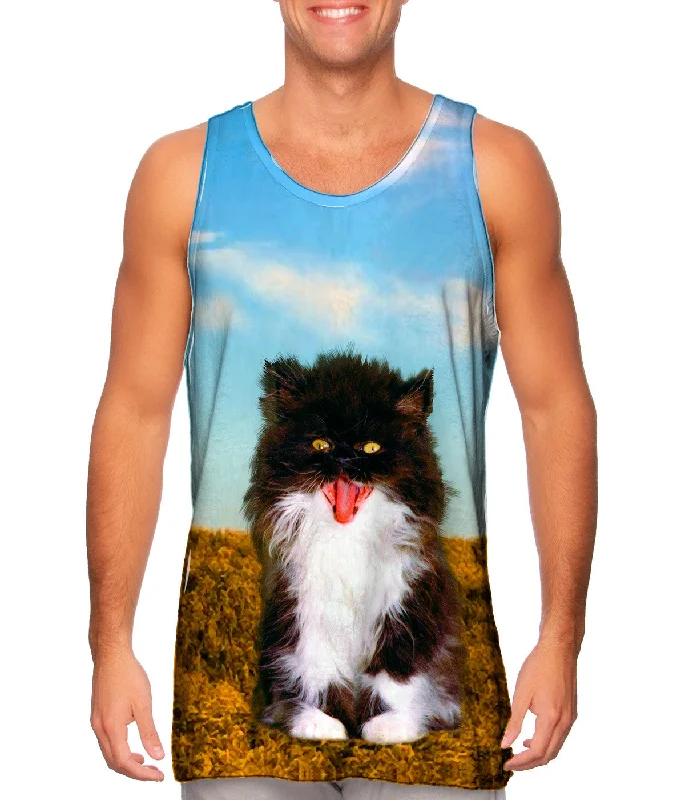 Plus Size Women's Side - Slit Tank Tops in Metallic ShadesField Kitten
