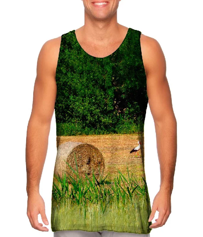 Women's Cropped Tank Tops with Vintage Band LogosFields Of Grass