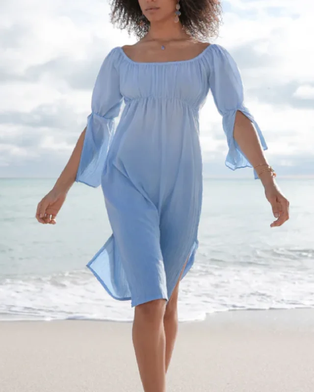 Opaque cover ups for a more modest beach lookDebbie Katz Alani Dress